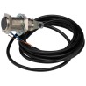 Omron Threaded Barrel Inductive Proximity Sensor M18 8 mm Detection Range PNP Output 24V DC 200mA E2B-M18KS08-WP-B1 2M