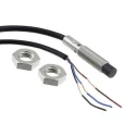 Omron Threaded Barrel Inductive Proximity Sensor M8 Stainless Steel Housing IP67 24V DC 4mm Detection E2B-S08KN04-WP-C1 2M