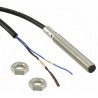 Omron Threaded Barrel Inductive Proximity Sensor M8 x 1 Stainless Steel Housing PNP Output 24V DC 200 mA E2B-S08LS02-WP-B1 2M