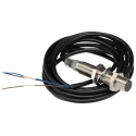 Omron Threaded Barrel Inductive Proximity Sensor M8 x 1, IP67 Rated, 24V dc, 2 mm Detection Range, PNP E2B-S08LS02-WP-B2 5M