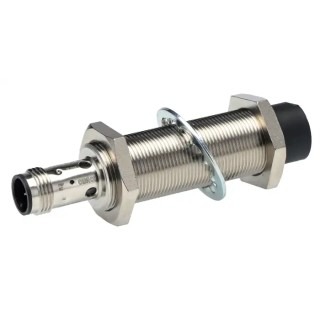Omron Threaded Barrel Inductive Proximity Sensor, M18 PNP Output, 24 V DC Supply, 16 mm Detection Range E2B-M18LN16-M1-B2