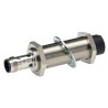 Omron Threaded Barrel Inductive Proximity Sensor, M18 PNP Output, 24 V DC Supply, 16 mm Detection Range E2B-M18LN16-M1-B2