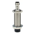 Omron Threaded Barrel Inductive Proximity Sensor, M18 PNP Output, 24 V DC Supply, 16 mm Detection Range E2B-M18LN16-M1-B2
