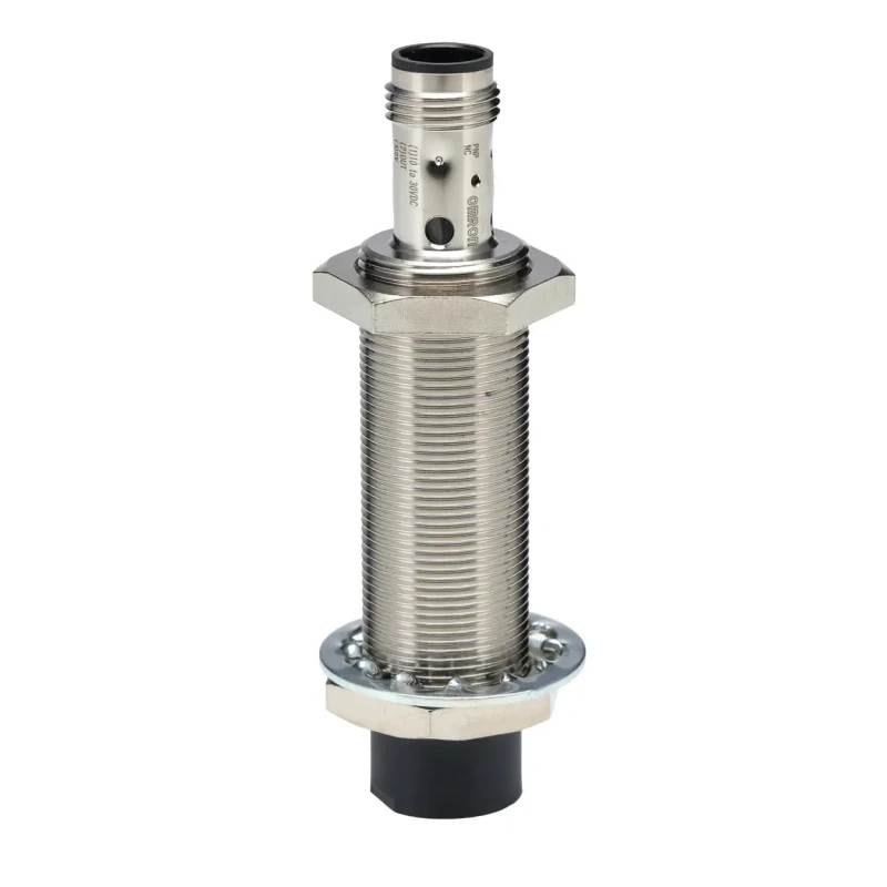 Omron Threaded Barrel Inductive Proximity Sensor, M18 PNP Output, 24 V DC Supply, 16 mm Detection Range E2B-M18LN16-M1-B2
