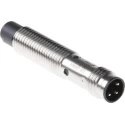 Omron Threaded Barrel Inductive Proximity Sensor M8 x 1 24V DC 4mm Detection PNP Output Stainless Steel E2B-S08KN04-MC-B1