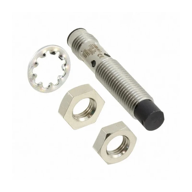 Omron Threaded Barrel Inductive Proximity Sensor M8 x 1 24V DC 4mm Detection PNP Output Stainless Steel E2B-S08KN04-MC-B1