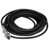Omron Threaded Barrel Inductive Proximity Sensor M8, 4mm Detection Range, PNP Output, Stainless Steel E2B-S08KN04-WP-B2 5M