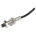 Omron Threaded Barrel Inductive Proximity Sensor M8, 4mm Detection Range, PNP Output, Stainless Steel E2B-S08KN04-WP-B2 5M