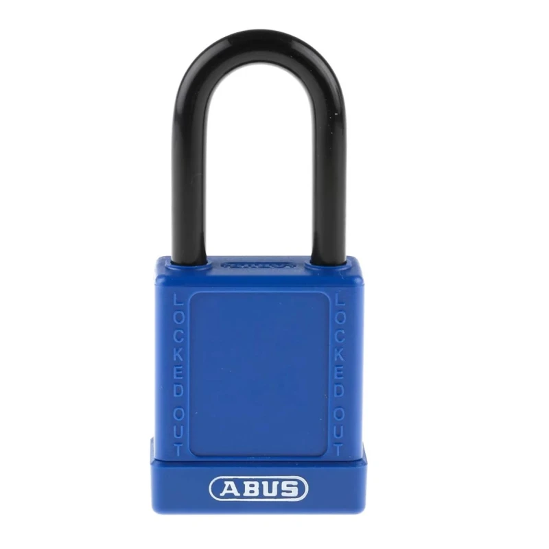 ABUS Key Aluminium Steel Safety Padlock Weatherproof 6.5 mm Shackle Diameter 38mm Width 805-5471