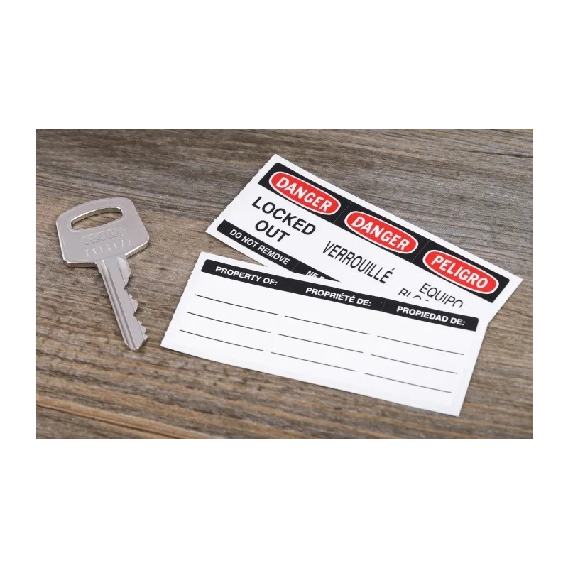 ABUS Steel and Aluminium Weatherproof Keyed Safety Padlock 6.5 mm Shackle Diameter, 38 mm Body 74/40 RED KD