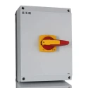 Eaton 3-Pole Surface Mount Isolator Switch, 296A, 45 kW, IP65, Red Handle, 415V AC, DMM Series, 