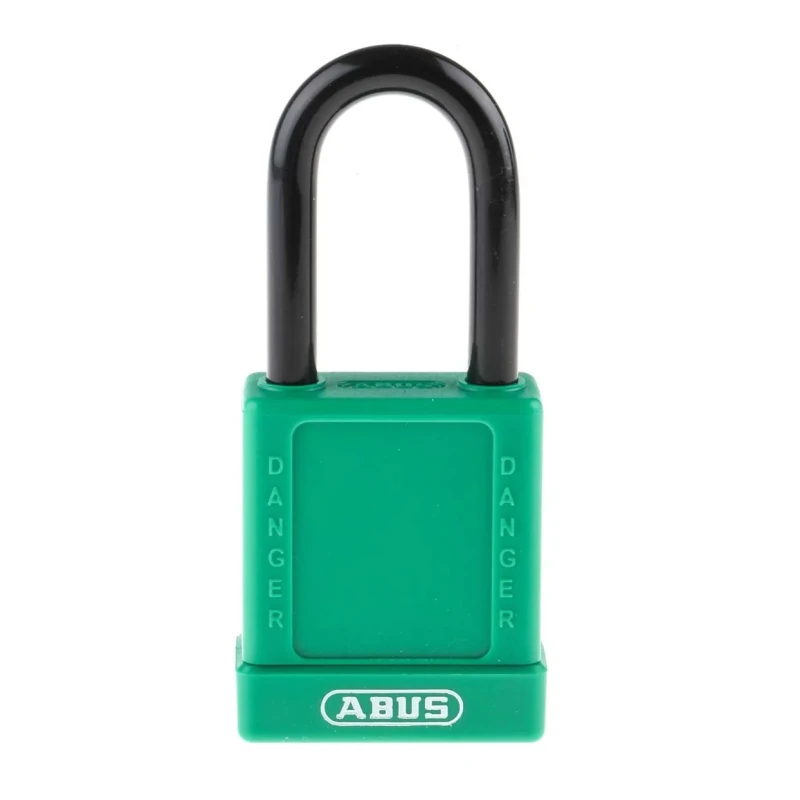 ABUS Key Aluminium, Steel Safety Padlock 6.5 mm Shackle Diameter, 38mm Body Weatherproof 805-5480