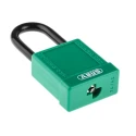ABUS Key Aluminium, Steel Safety Padlock 6.5 mm Shackle Diameter, 38mm Body Weatherproof 805-5480