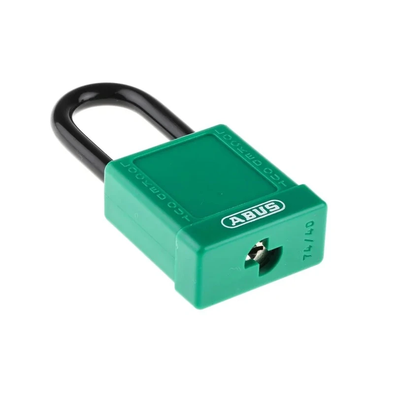 ABUS Key Aluminium, Steel Safety Padlock 6.5 mm Shackle Diameter, 38mm Body Weatherproof 805-5480