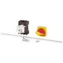 Eaton 3-Pole Panel Mount Isolator Switch IP65, 190A, 1.1 W, Red Handle 
