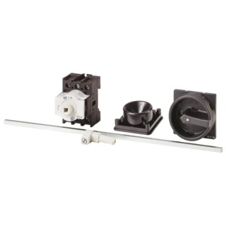 Eaton 3-Pole Panel Mount Isolator Switch IP65, 260A, 15 kW, Black Handle, P1-32 Series