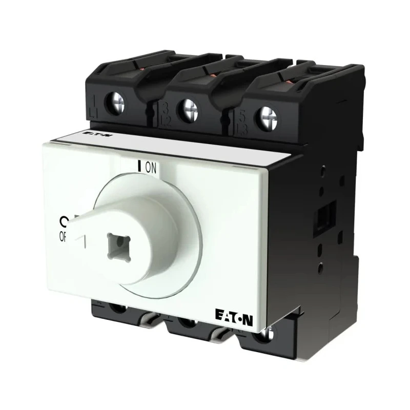 Eaton 3-Pole Rear Mount Isolator Switch IP65 Rated 63A 690V 30 kW P3-63 IP65