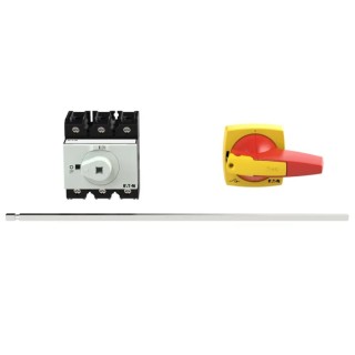 Eaton 3-Pole Rear Isolator Switch, IP65, 100A, 30 kW, 690V AC, Screw Terminal, Red Handle IP65