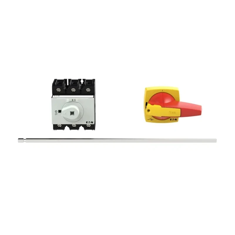 Eaton 3-Pole Rear Isolator Switch, IP65, 100A, 30 kW, 690V AC, Screw Terminal, Red Handle IP65