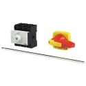 Eaton 3-Pole Rear Isolator Switch, IP65, 100A, 30 kW, 690V AC, Screw Terminal, Red Handle IP65