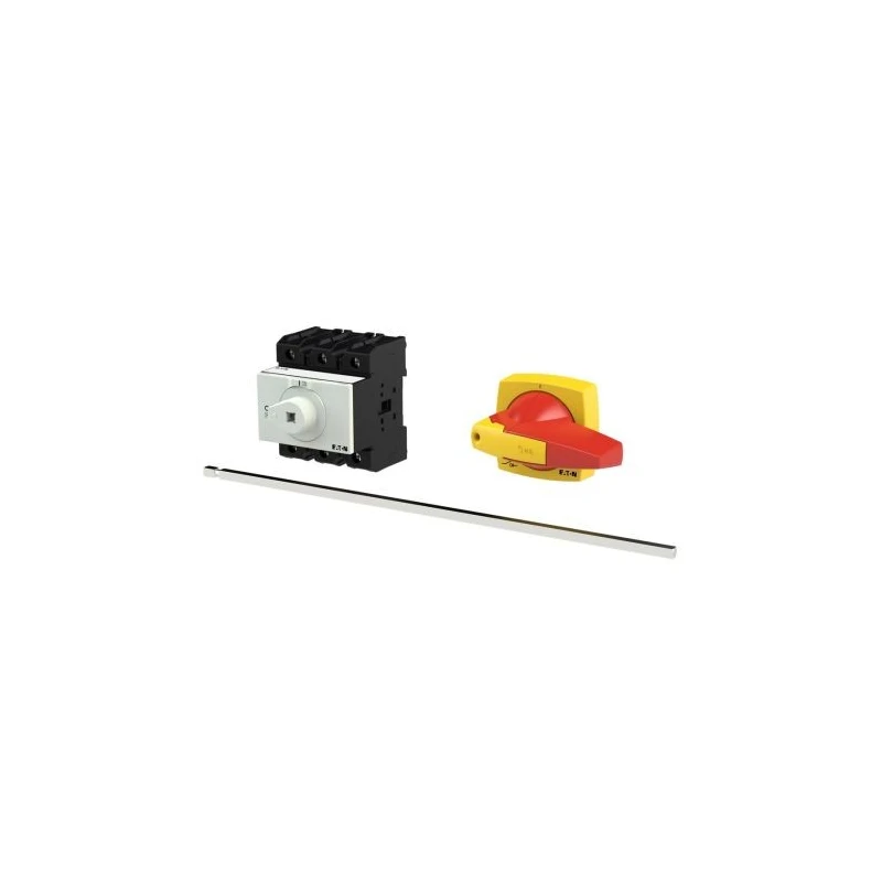 Eaton 3-Pole Rear Isolator Switch, IP65, 100A, 30 kW, 690V AC, Screw Terminal, Red Handle IP65