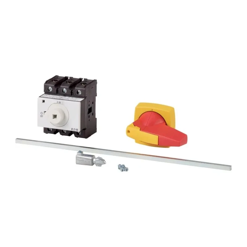 Eaton 3-Pole Rear Isolator Switch, IP65, 100A, 30 kW, 690V AC, Screw Terminal, Red Handle IP65