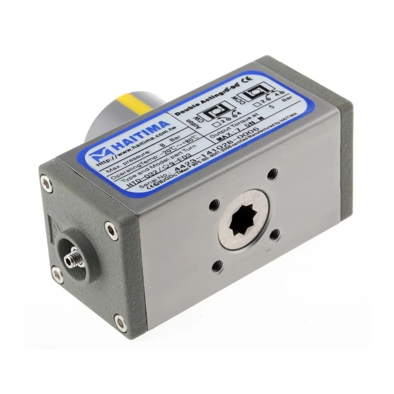 RS PRO Pneumatic 5 Port Valve Actuator Double Acting 77.1Nm Torque ISO5211, NAMUR 805-6036