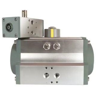 RS PRO Pneumatic 2 Port Valve Actuator Single Acting with 77.1Nm Torque 805-6058