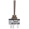 APEM Toggle Switch Panel Mount On-Off-On SPDT Solder Terminal 25 V DC 637h/2-5
