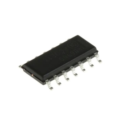 onsemi CMOS Inverter 6 Elements Push Pull Output 14-Pin SOIC 3-18V MC14069UBDR2G