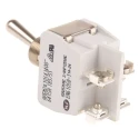 APEM Toggle Switch Panel Mount On-Off SPST Screw Terminal 24 V DC 641SH