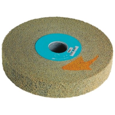 3M Cubitron II Silicon Carbide Abrasive Wheel 25.4 mm Diameter Ribbed Back-Up Pad Coarse FS-WL FINISHING WHEEL 8AM