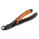Bahco Heavy Duty Ergonomic Angled Side Cutter with High Alloy Steel Jaw 25mm Width 2.7mm Capacity 180mm Length 21HDG-180A