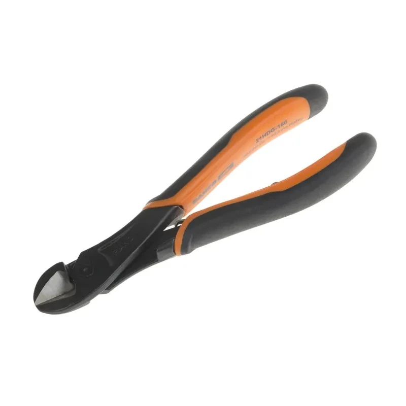 Bahco Heavy Duty Ergonomic Side Cutter 2.5mm Cutting Capacity 160mm Length 21HDG-160
