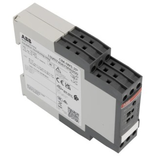 ABB Monitoring Relay 1, 3 Phase, SPDT, DIN Rail Mount, 240V AC/DC 1SVR740670R0200 CM-IWS.2P