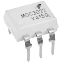 onsemi AC Input Optocoupler Through Hole 6-Pin DIP MOC3022TVM