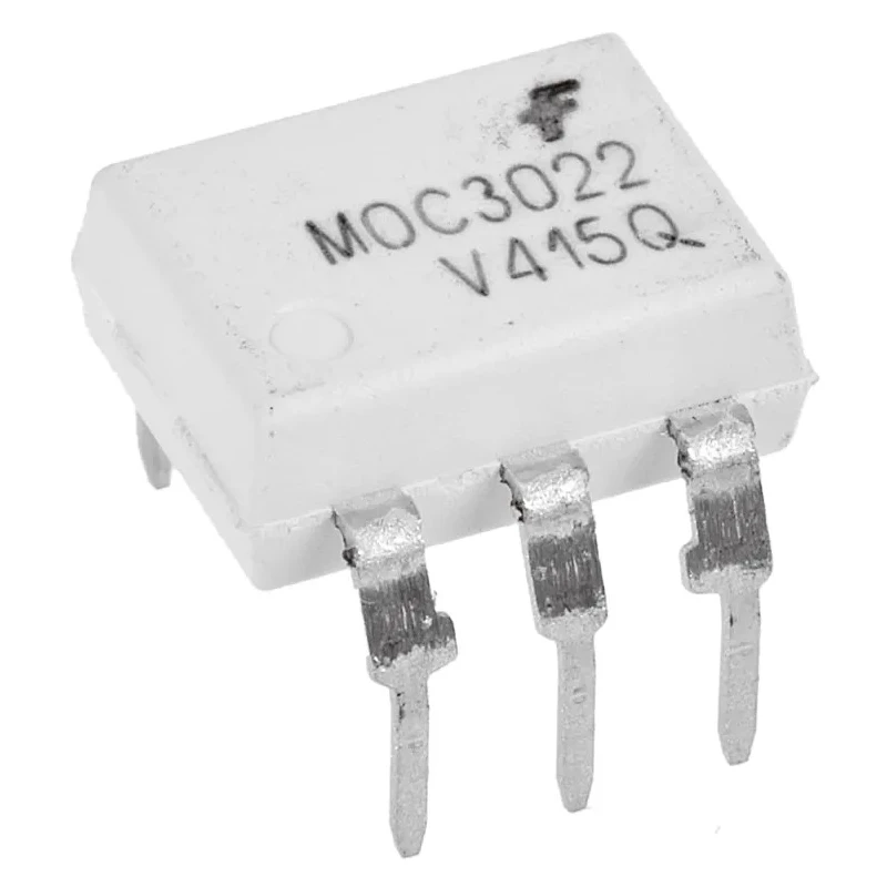 onsemi AC Input Optocoupler Through Hole 6-Pin DIP MOC3022TVM