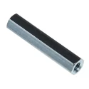 RS PRO Hexagonal Zinc Plated Steel Standoff M3 Thread Size, 25 mm Length, Female/Female 806-6623