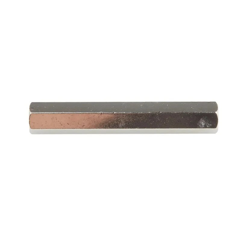 RS PRO Brass Hexagonal Nickel-Plated Standoff M4, 45mm Length, Female/Female Thread 806-6702