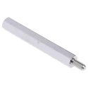 RS PRO Brass Nickel Plated Hexagonal M4 Threaded Standoff, 50 mm Body Length, 8 mm Stud Length 806-6742