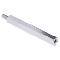 RS PRO Brass Nickel Plated Hexagonal M4 Threaded Standoff, 50 mm Body Length, 8 mm Stud Length 806-6742