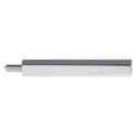 RS PRO Brass Nickel Plated Hexagonal M4 Threaded Standoff, 50 mm Body Length, 8 mm Stud Length 806-6742
