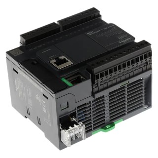 Schneider Electric Modicon M221 Series PLC CPU, 14-Input Analogue Input, 10 Digital Outputs, 500mA Output TM221CE24T