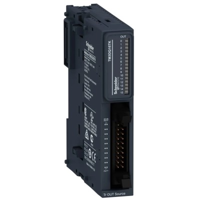 Schneider Electric PLC I/O Module Modicon TM 3 Digital Output Module TM3DQ16TK
