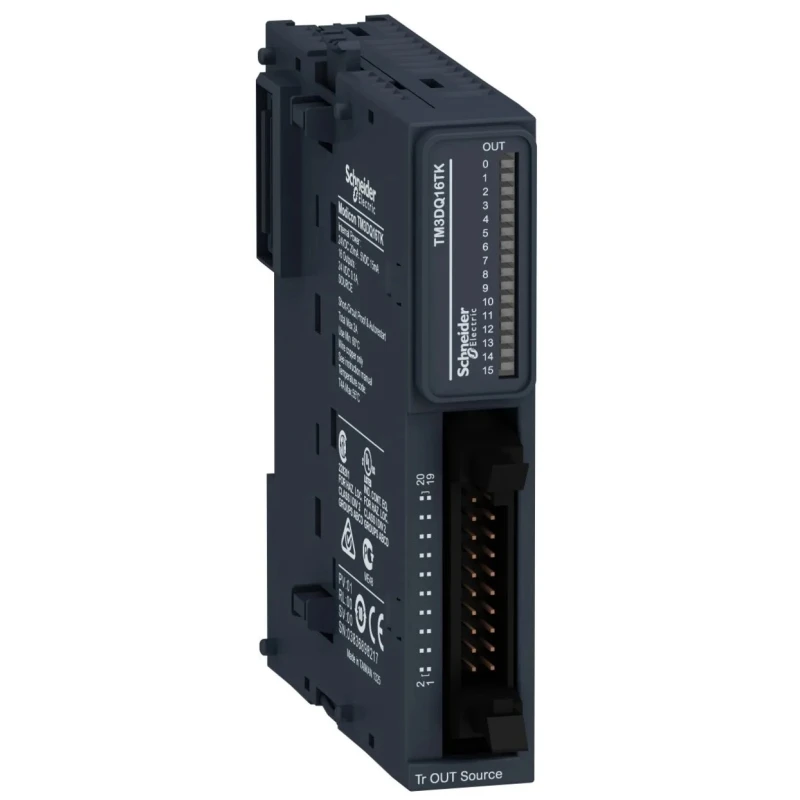 Schneider Electric PLC I/O Module Modicon TM 3 Digital Output Module TM3DQ16TK
