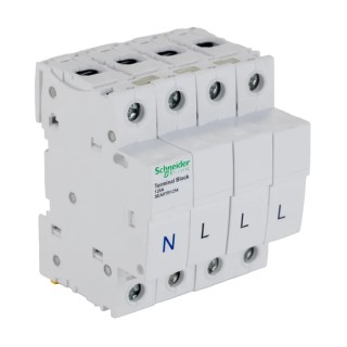 Schneider Electric Acti9 Terminal Block for Use with Acti9 Isobar B Type Distribution Board Direct Connection 