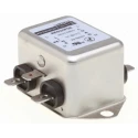 Roxburgh EMC Chassis Mount RFI Filter 6A 250V AC 400Hz Fast-On Termination Single Phase RES20