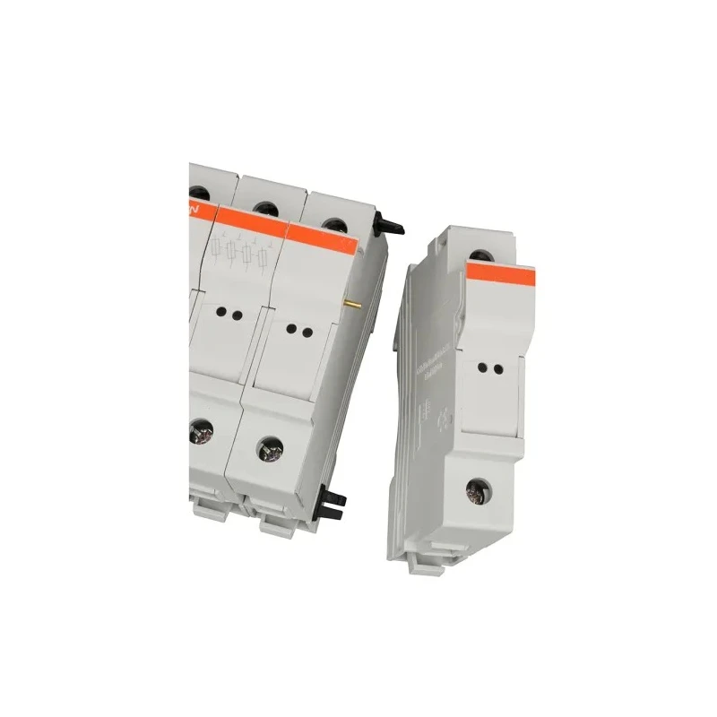 Mersen Rail Mount Fuse Holder with DIN 35 mm Rail Type Screw Terminal IEC Standards Z233725 / CMS810PAK