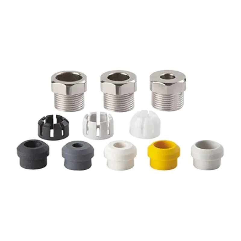Bulgin 7000 Series 11 Cable Gland Kit with 1 Gland, 1 Gland Nut, and Cages PXM7088/0507