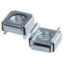RS PRO Steel Metric Cage Nut M8 Zinc Plated Steel, RoHS Compliant 806-7751